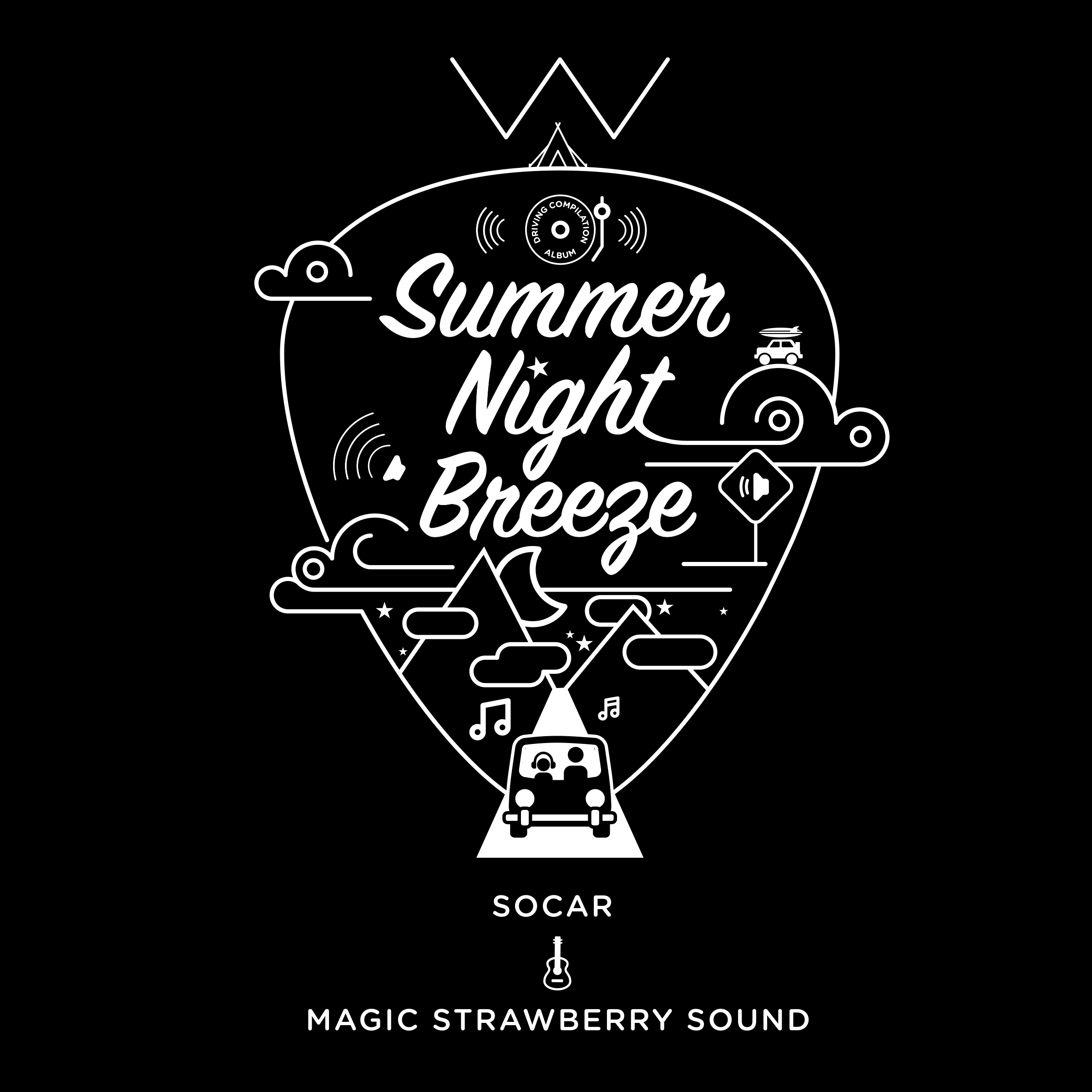 [미리듣기] Various Artists - Socar X Magic Strawberry Sound Summer Night Breeze | 인스티즈