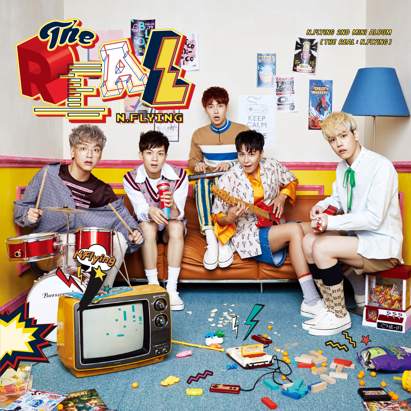 [미리듣기] 엔플라잉(N.Flying) - N.Flying 2nd Mini Album [THE REAL : N.Flying] | 인스티즈
