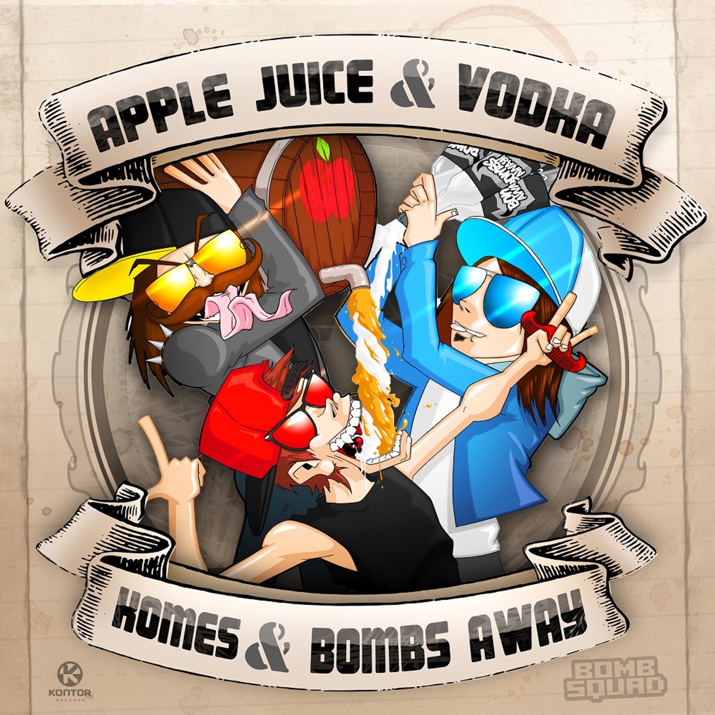 [미리듣기] Bombs Away(밤스 어웨이)+Komes - Apple Juice &amp; Vodka | 인스티즈