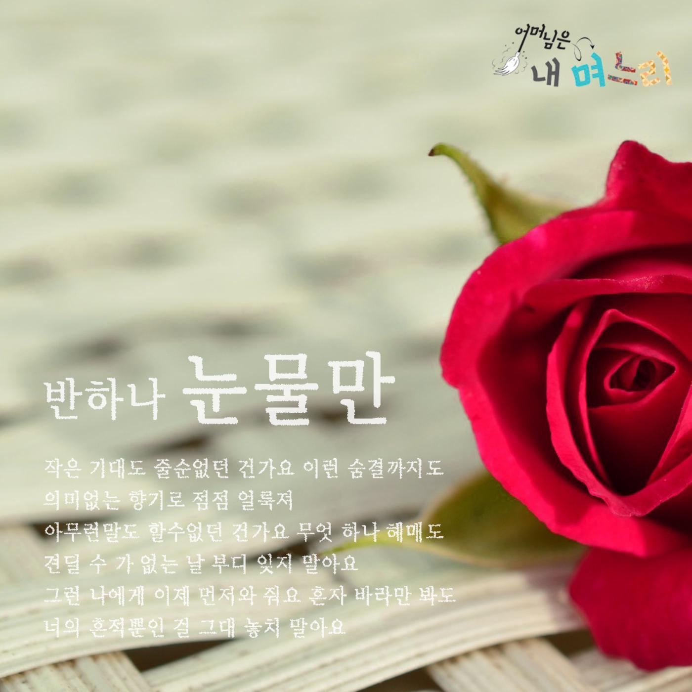 [미리듣기] 반하나 - 어머님은 내 며느리 (SBS 일일드라마) OST - Part.9 | 인스티즈