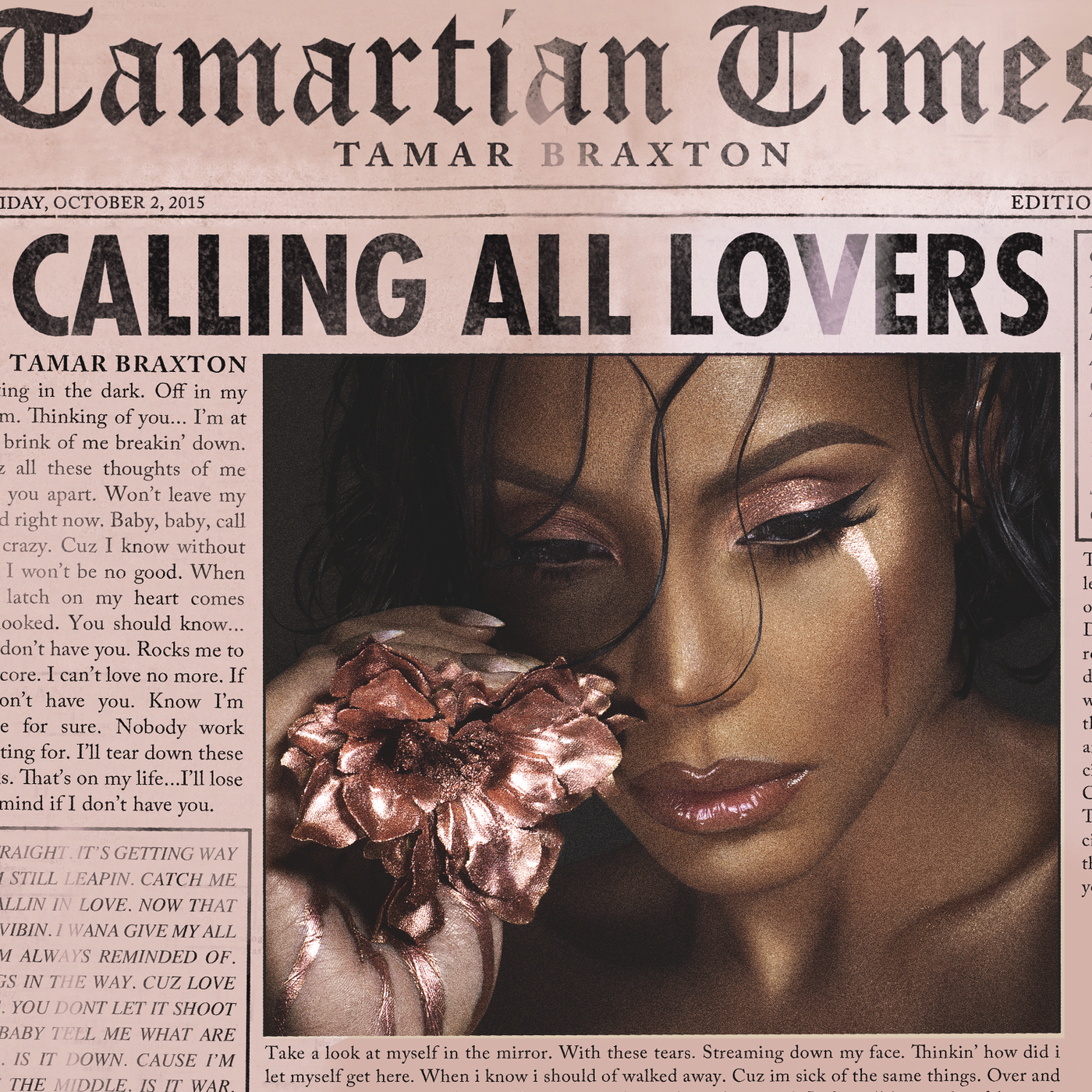 [미리듣기] Tamar Braxton(타마 브랙스톤) - Calling All Lovers [Deluxe] | 인스티즈