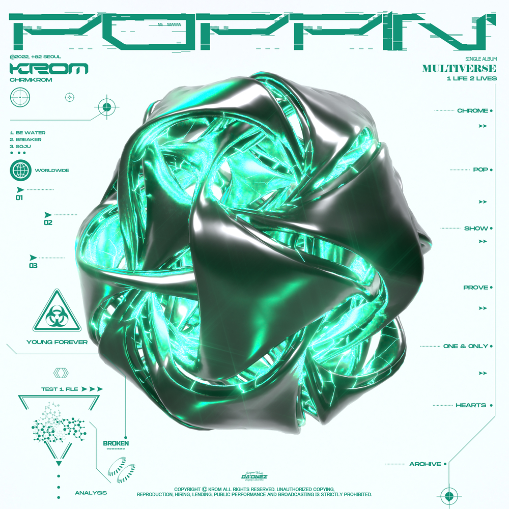 KROM – POPPIN’ – Single