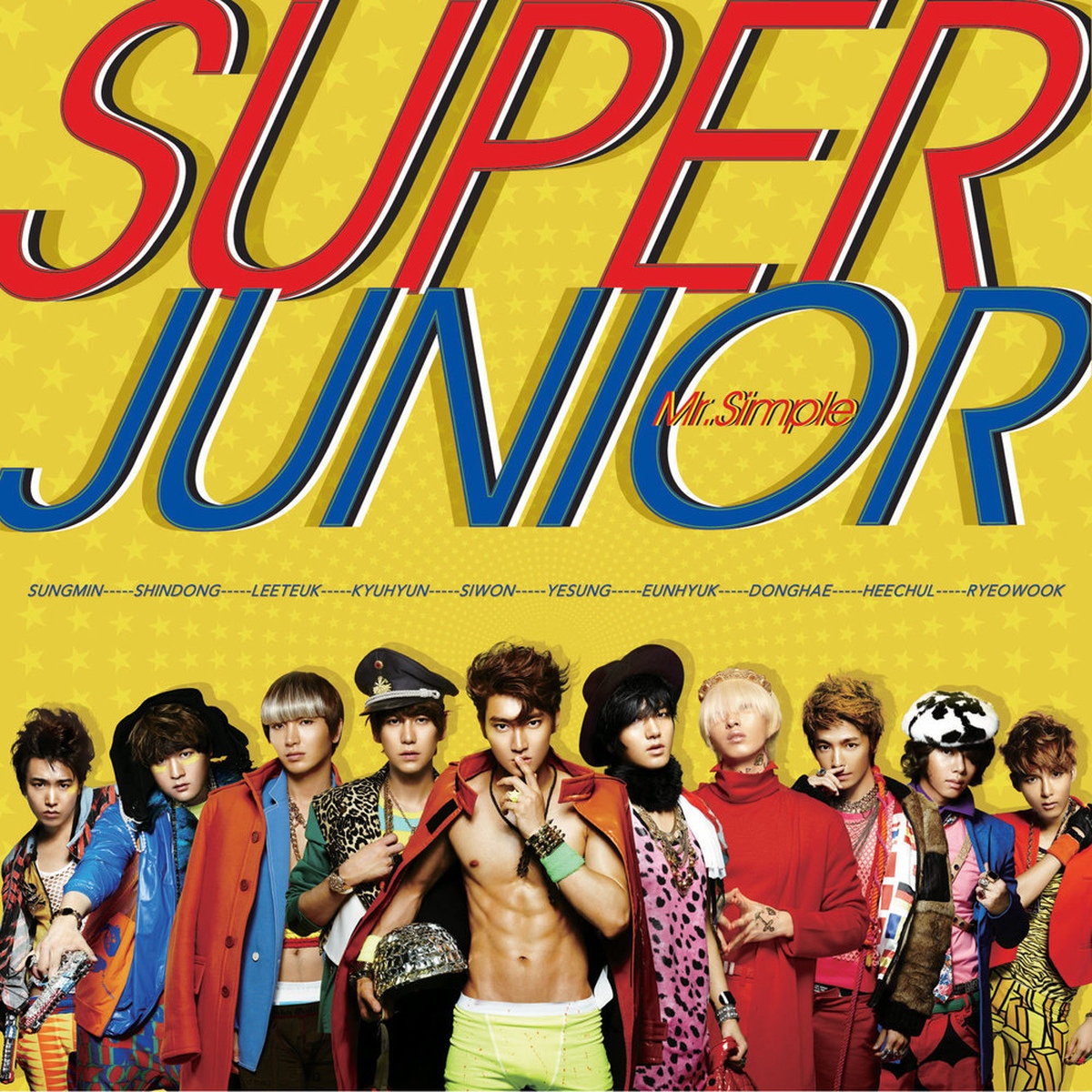 Mr.Simple (Japanese ver.)/SUPER JUNIOR (슈퍼주니어) - 벅스