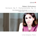 Schumann, R.: Carnaval / Fantasiestucke / Mendelssohn, F.: Fantasie / Liszt, F.: Liebeslied (Akopova) 앨범 대표이미지