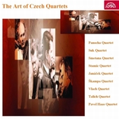 Beethoven, Tchaikovsky, Dvořák, Brahms, Haas, Janáček, Koželuh, Martinů, Smetana, Suk: The Art of Czech Quartets 앨범 대표이미지