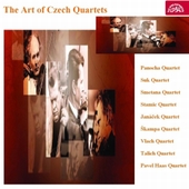 The Art Of Czech Quartets 앨범 대표이미지
