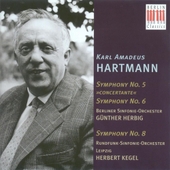 Hartmann: Symphonies Nos. 5, 6 and 8 앨범 대표이미지