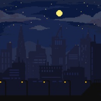 불 꺼진 밤 사진