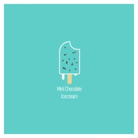 민트초코아이스크림 사진