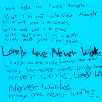 Lonely Love Never Works 사진