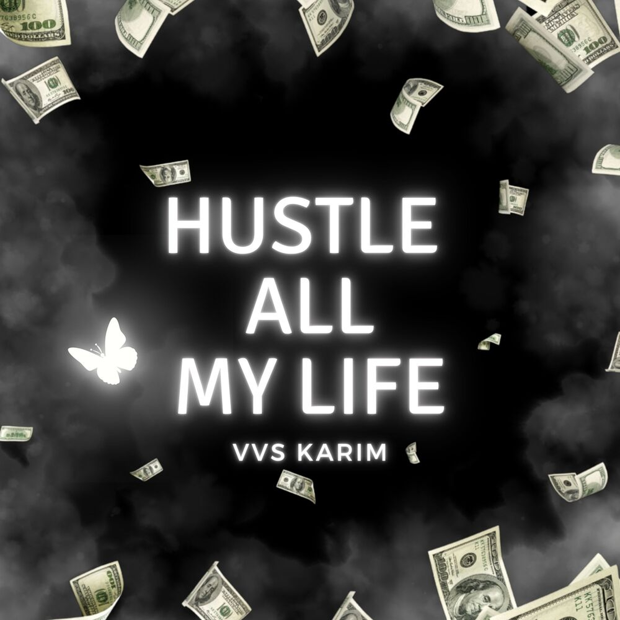 Hustle all my life 앨범 커버