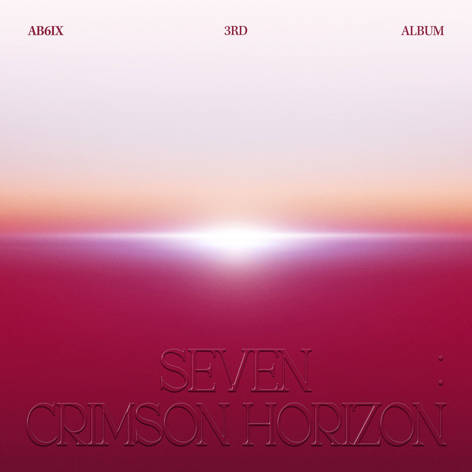 SEVEN : CRIMSON HORIZON 앨범 커버