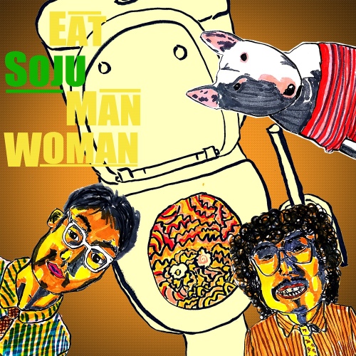 Eat, Soju, Man, Woman cover