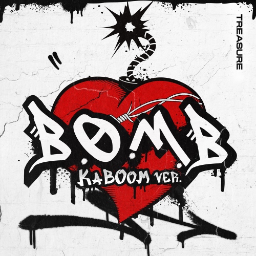 新品☆KABOOM TREASURE B.O.M.B スタジャンソウルコンXL B.O.M.B (KABOOM ver.)/TREASURE(트레저) - 벅스