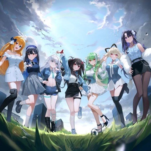 SilverLine - 벅스 SilverLine / 플로리스 로에, 요나, 에피오네 나시아, 아스테리 에프타, 쿠로가미 사샤, 티그리스 카닌, 코오리 세라
