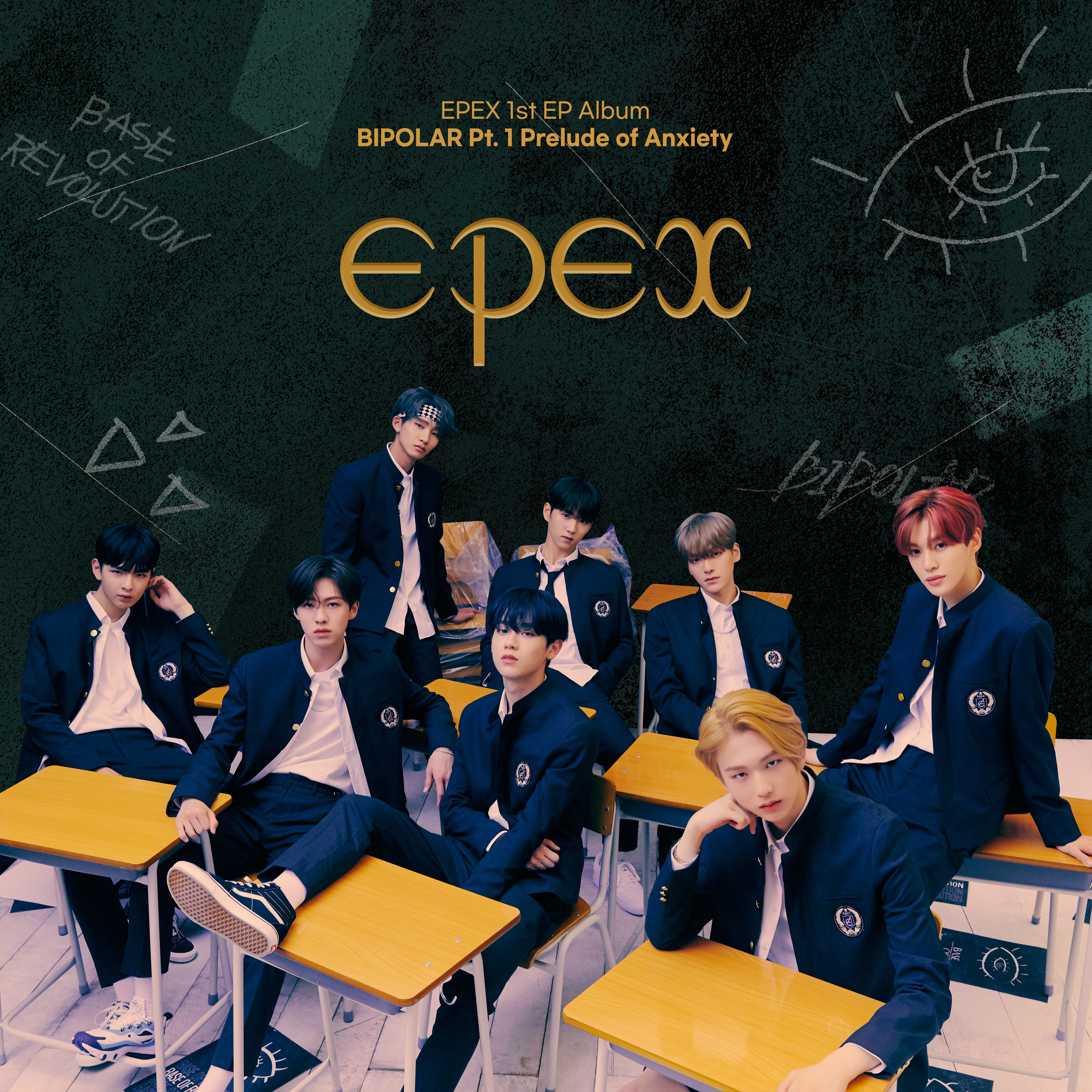 圖 EPEX 1st EP Album BIPOLAR Pt.1