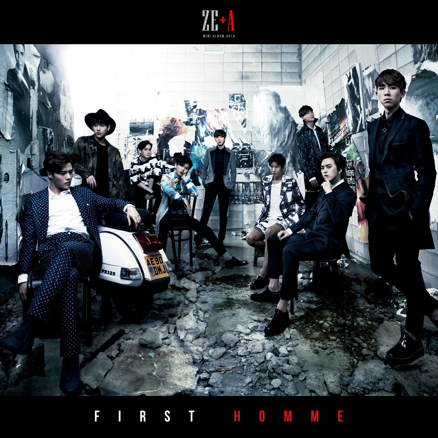 Capa de First Homme - ZE:A