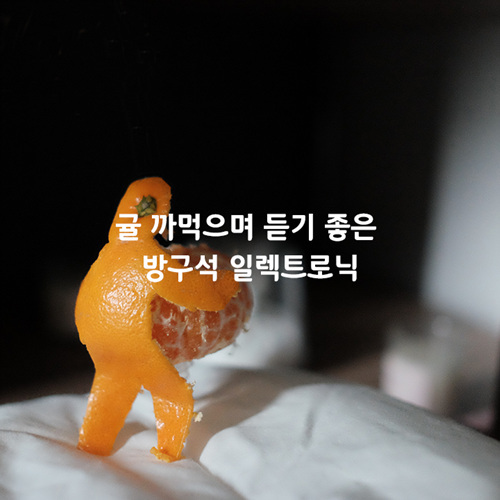 귤 까먹으며 듣기 좋은 방구석 일렉트로닉 - 벅스 귤 까먹으며 듣기 좋은 방구석 일렉트로닉 / 뮤직카로마